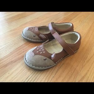 Size 31 (LG 13) Mini Boden Fawn Mary Janes